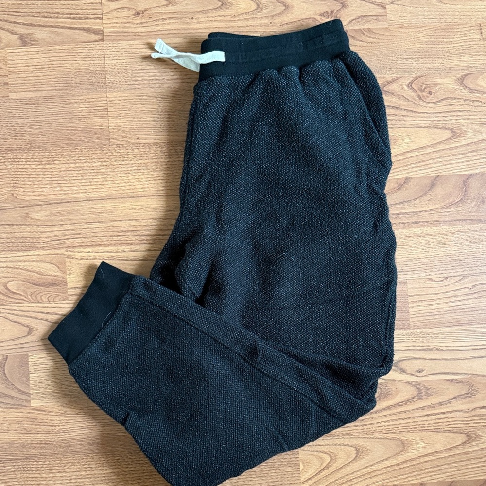 Marine Layer Black Sweatpant Joggers